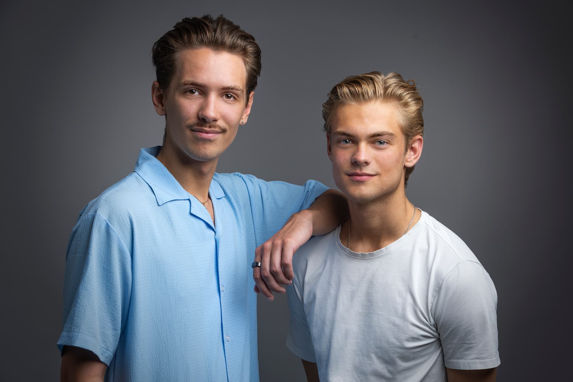 Asger Heinricy and Oscar Alexander Benzon — VINTO co-founders, Copenhagen
